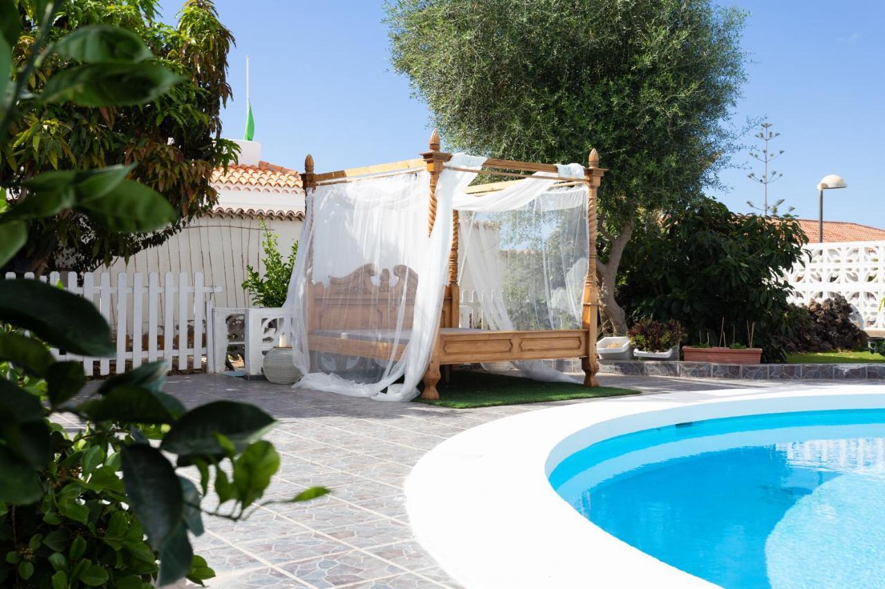 Bungalow Palm Mar With Pool And Garden Arona  Esterno foto