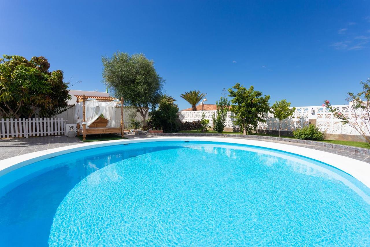 Bungalow Palm Mar With Pool And Garden Arona  Esterno foto