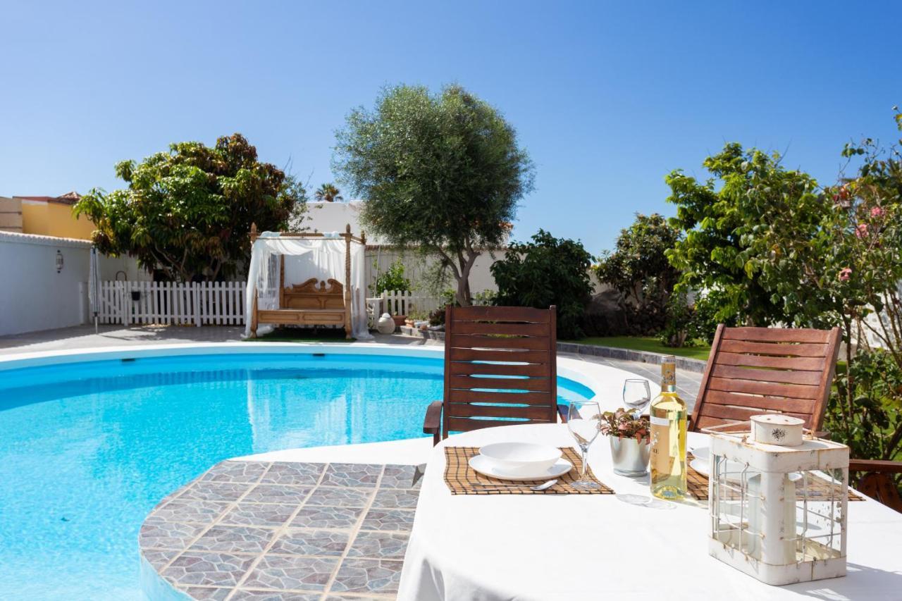 Bungalow Palm Mar With Pool And Garden Arona  Esterno foto