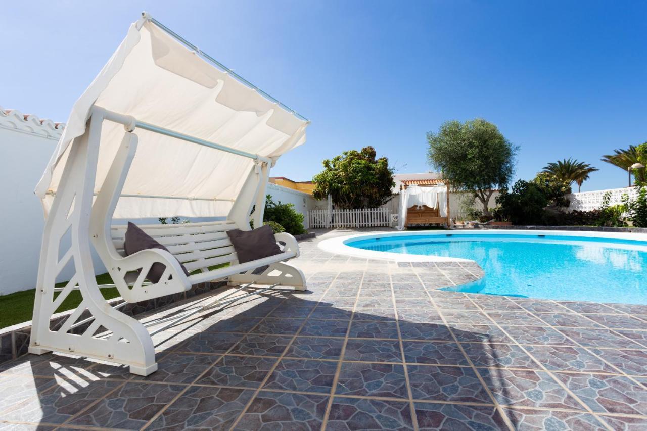 Bungalow Palm Mar With Pool And Garden Arona  Esterno foto